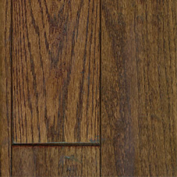 Image of 4 15/16" Ebony White Oak Handscraped Flooring
